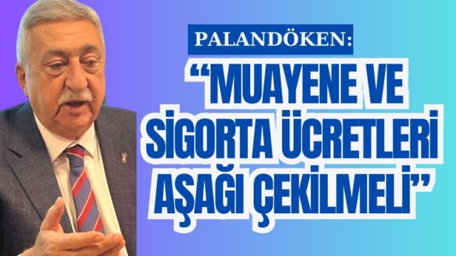 PALANDÖKEN, “TRAFİKTEKİ ARAÇLARIN 5’TE 1’İ SİGORTASIZ DOLAŞIYOR”